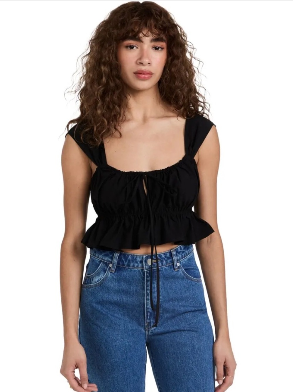 Ciao Lucia Cinetta Crop Tank Top